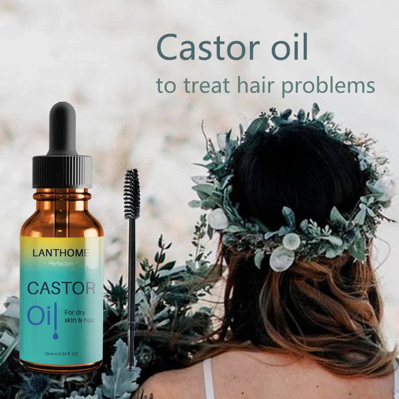 Lanthome Pure Castor Oil for Eyelashes & Brows | زيت الخروع النقي من لانثوم للرموش والحواجب