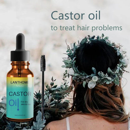 Lanthome Pure Castor Oil for Eyelashes & Brows | زيت الخروع النقي من لانثوم للرموش والحواجب