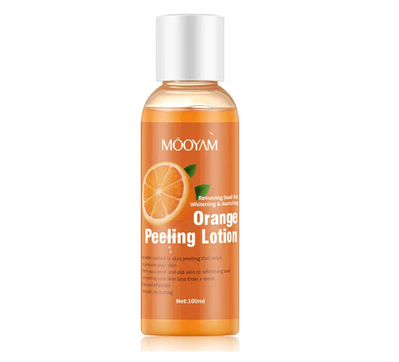 Mooyam Orange Peeling Lotion – Skin Brightening &amp; Exfoliating (100ml) | لوشن مويام بتقشير البرتقال – لتفتيح وتجديد البشرة (١٠٠ مل)