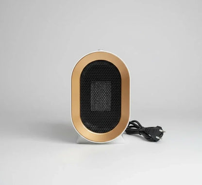 Portable Electric Desktop Air Heater – Fast Heating Silent Ceramic Fan for Home &amp; Office | سخان الهواء الكهربائي المكتبي المحمول – مروحة سيراميك سريعة التسخين وهادئة للمنزل والمكتب